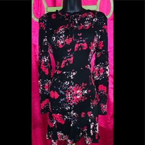 NWOT Floral Print Fit & Flare